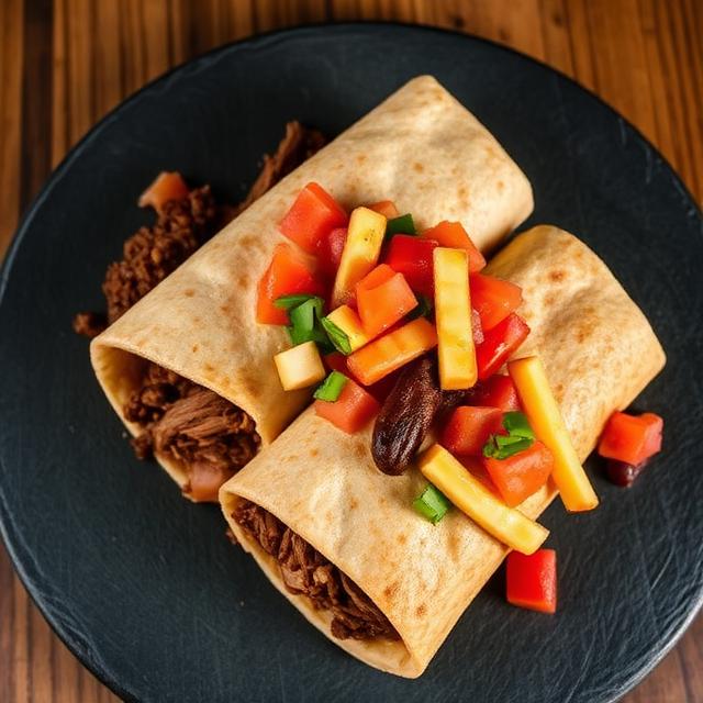 Texas Brisket Burrito
